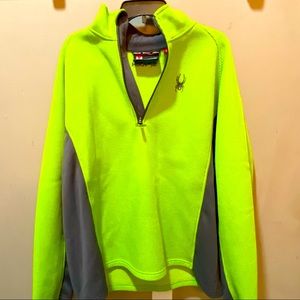 Spyder 1/4 zip mens pullover